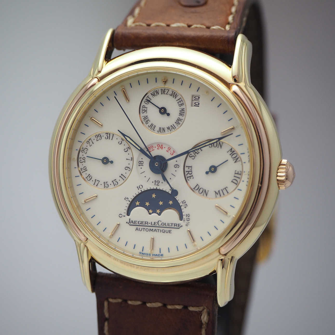 Jaeger LeCoultre Odysseus Perpetual Calendar 166.7.80 Gold 18k