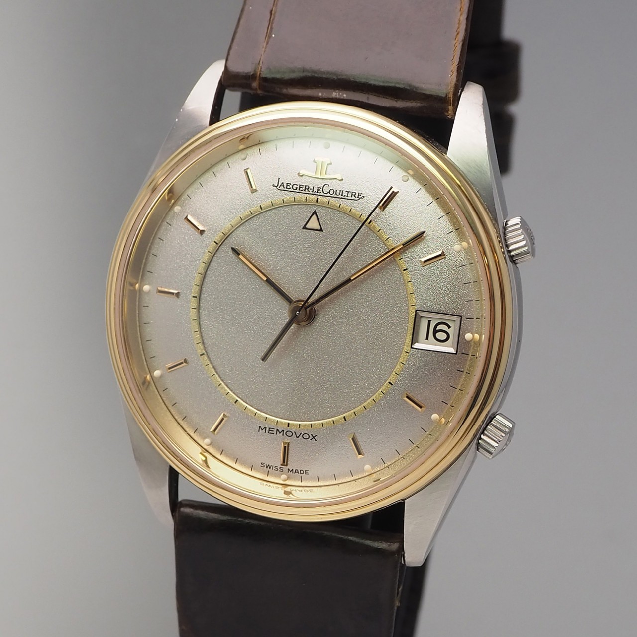 Jaeger Lecoultre Memovox Reveil &quot;150th Anniversary&quot; limited, Automatic 141.012.5, full set +perf. co