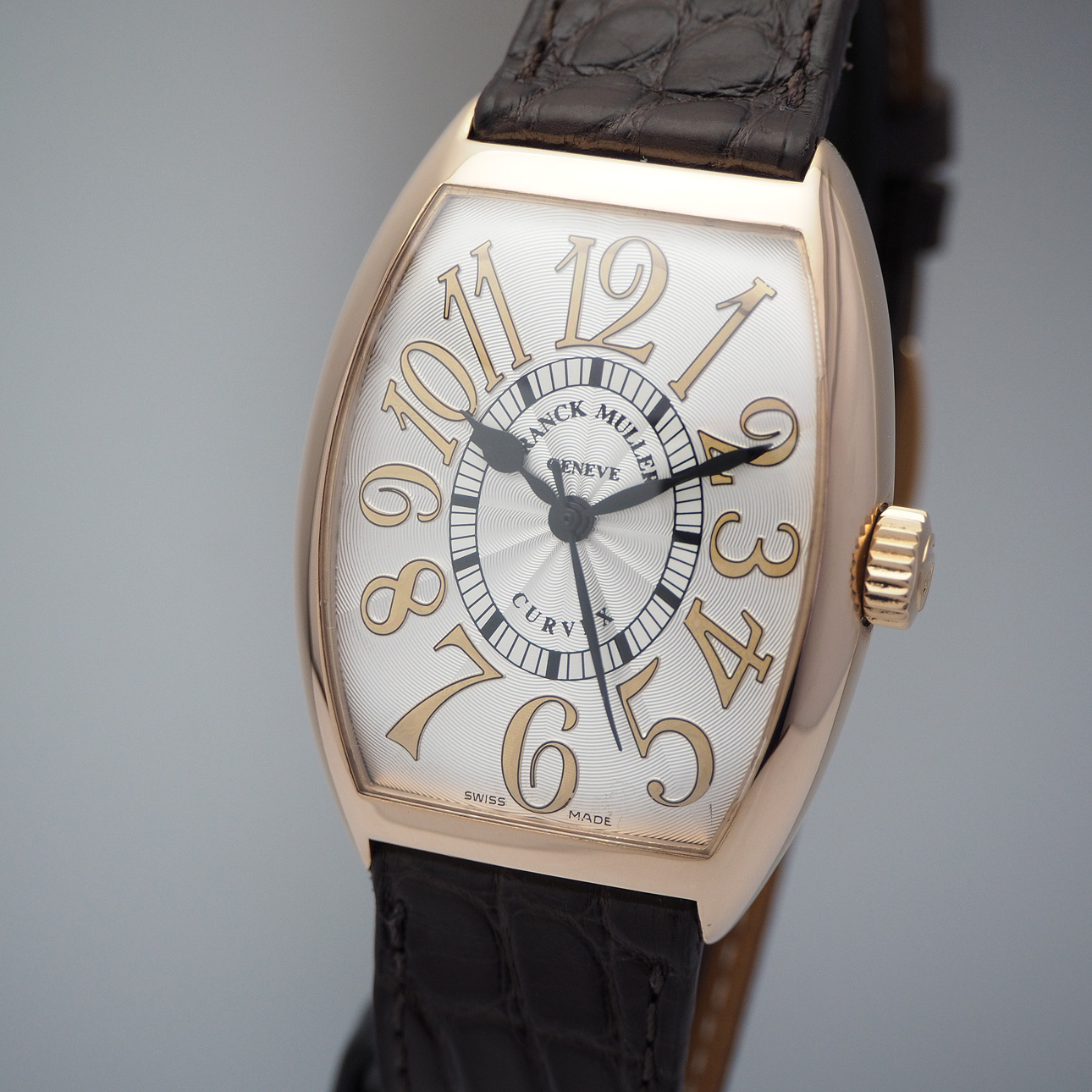 Franck Muller Cintree Curvex 7851 SC Gold 18k 750 Box Papiere