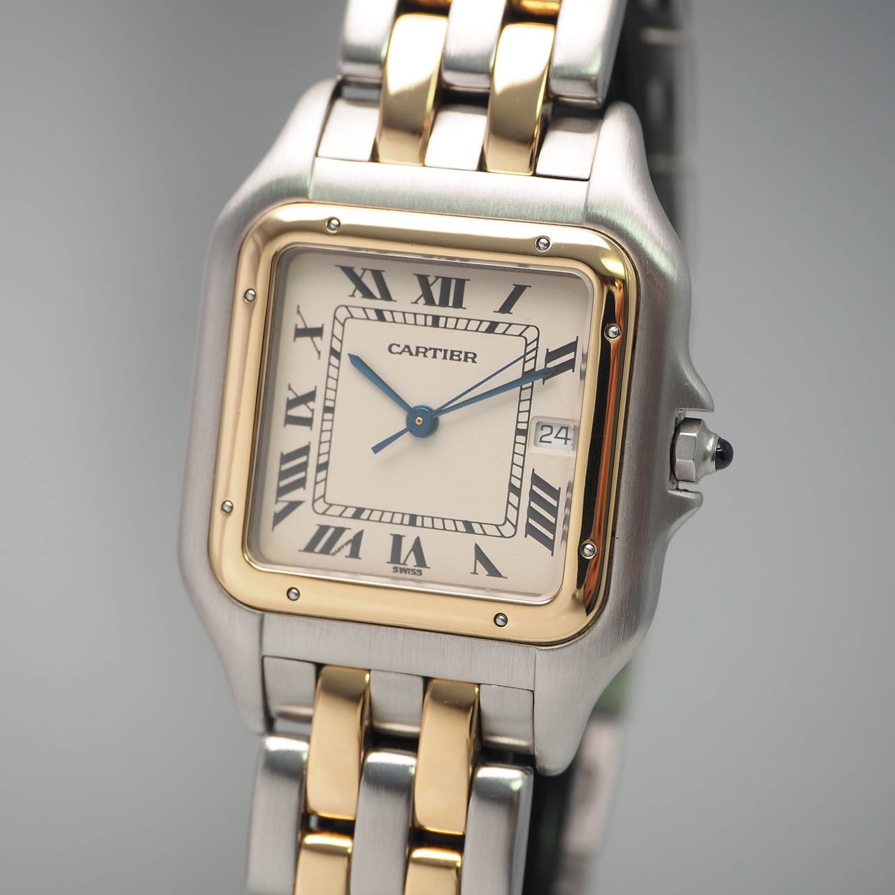 Cartier Panthere Jumbo GM Stahl/Gold 18k/750, 8395, Cartier Box