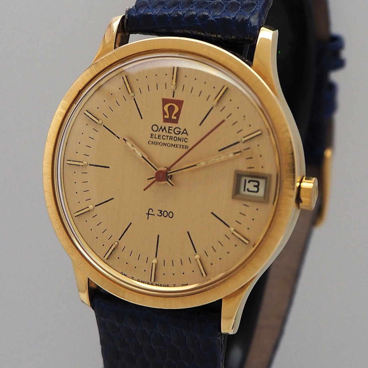 Omega Chronometer f300, Gold 18k/750