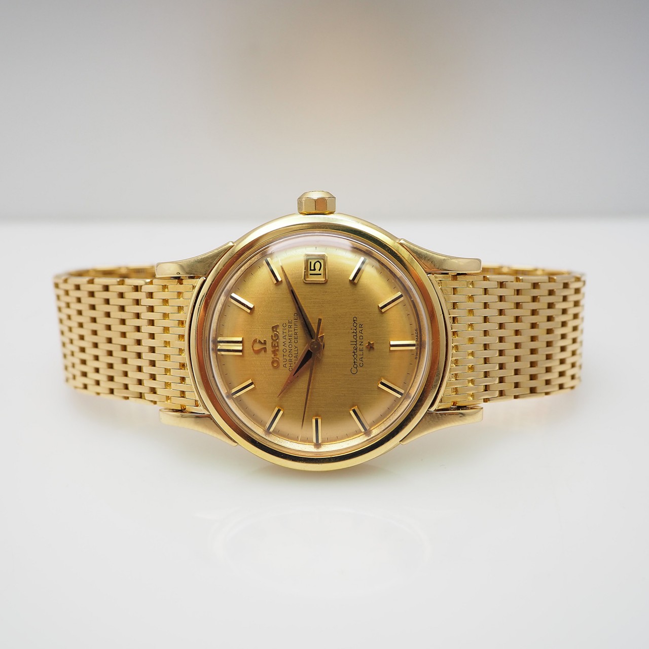 Omega Constellation Calendar Automatic 2954, Gold 18k/750, Box