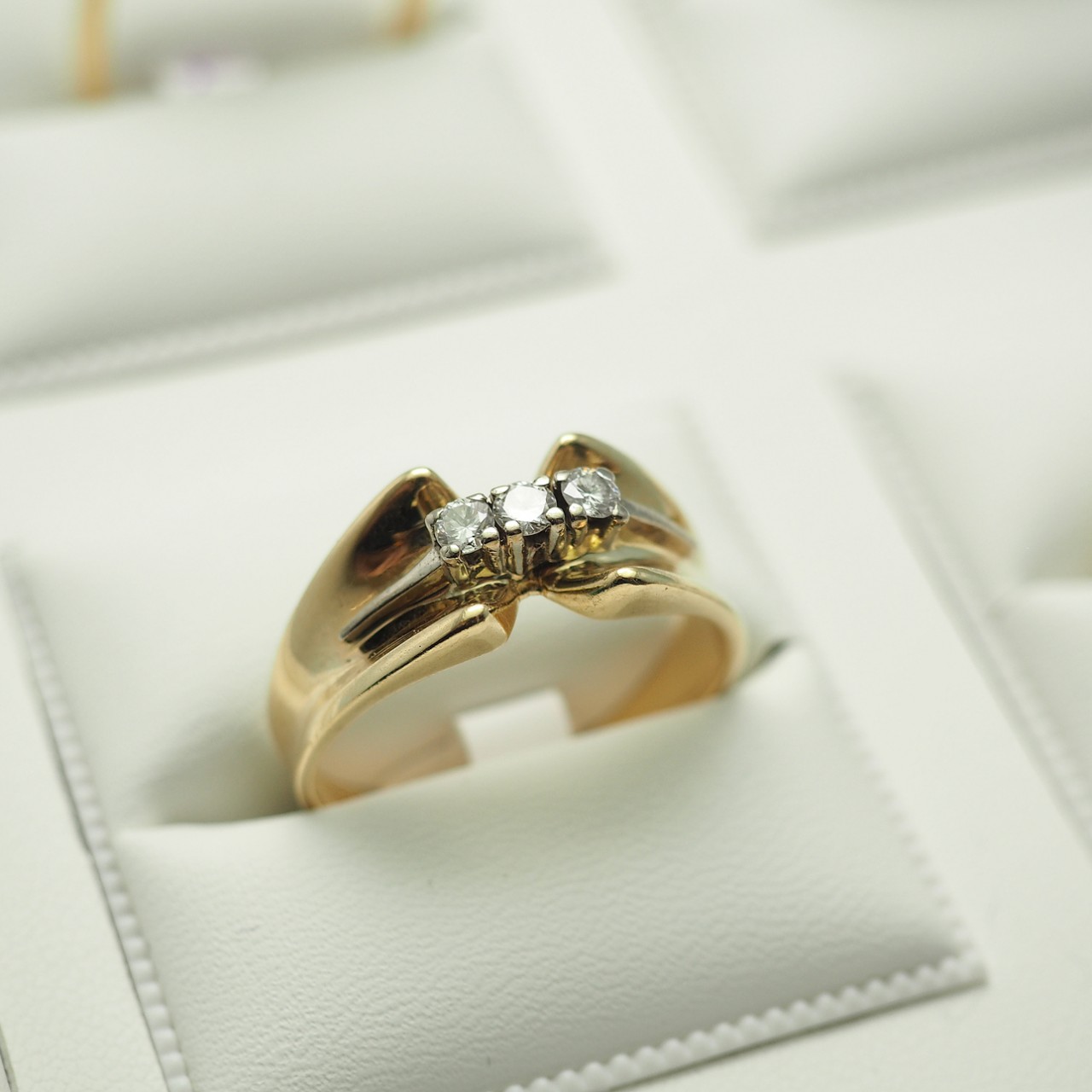Diamant Ring Gold 14k/585