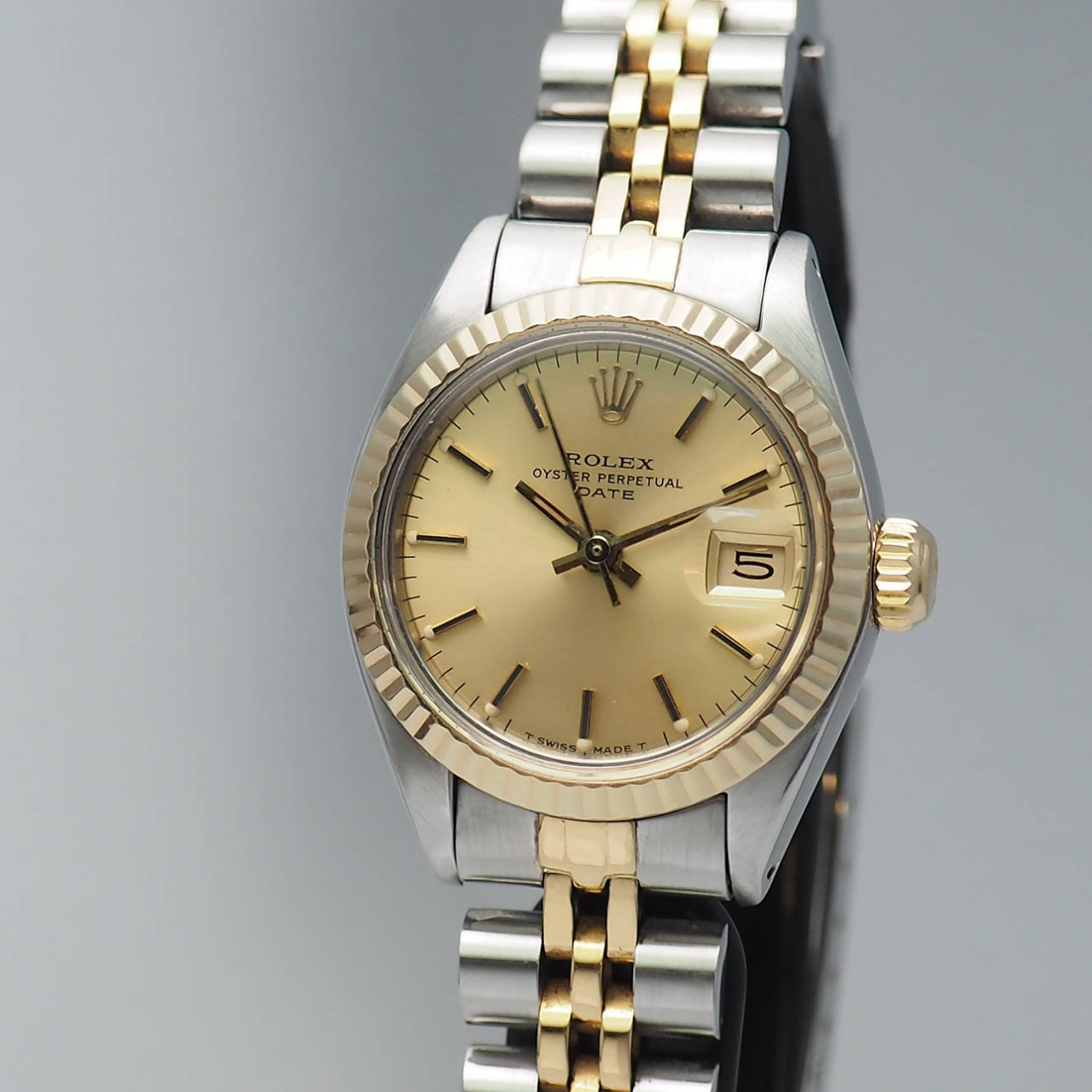 Rolex Date Lady Automatic, 6917, Stahl/ Gold 18k/750, Box+Papiere