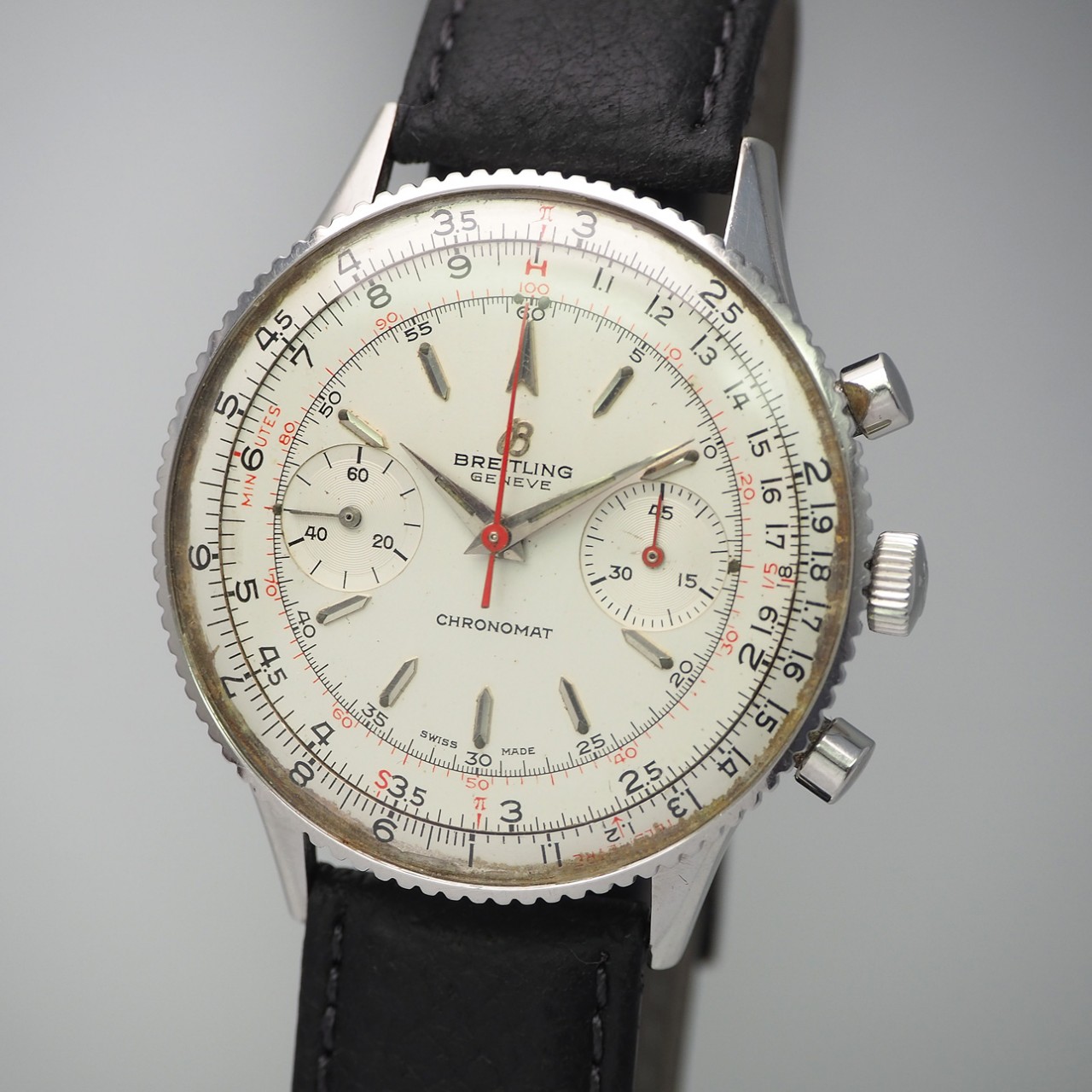 Breitling Chronomat 217012/ 808 Chronograph Vintage, Stahl, rare